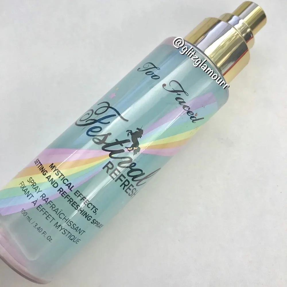 LAST ONE🦄Too Faced Festival Refresh Spray – Life’s A Festival Collection🦄